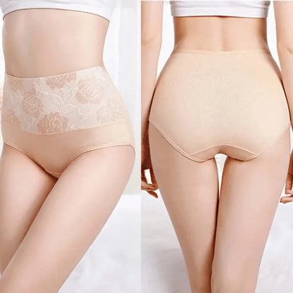 ✨KAUFEN SIE 5, ERHALTEN SIE 5 GRATIS✨  Abnehmende Hygroskopische Antibakterielle Unterwäsche aus Baumwolle mit hoher Taille