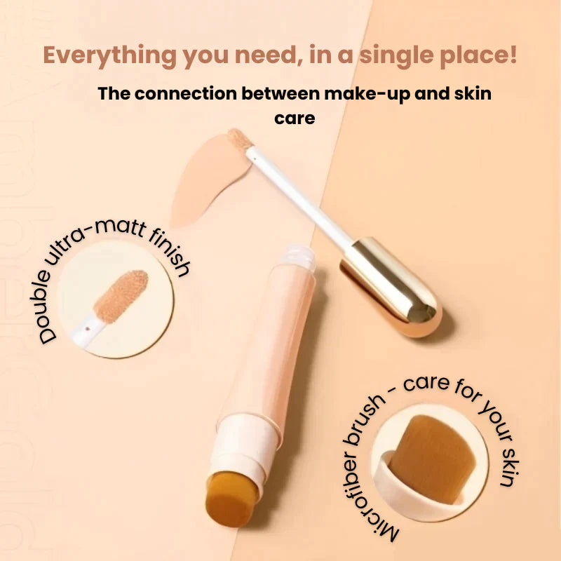 2 in 1 - Foundation + Anti-Falten-Concealer