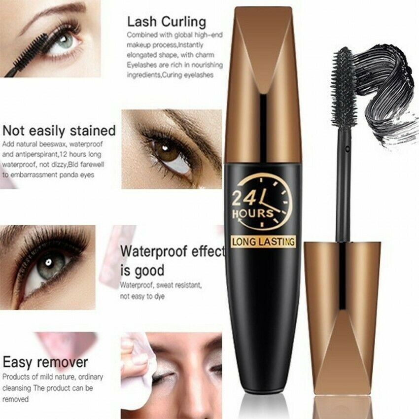 Bestes Geschenk - 4D Wasserfeste Seidenfaser Mascara zur Verlängerung der Wimpern